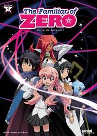 An image of cast of The Familiar of Zero.